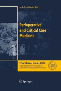 Produktbild: Perioperative and Critical Care Medicine