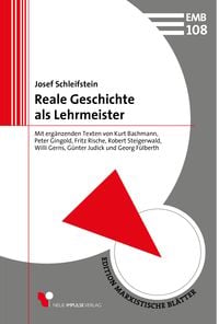 Produktbild: Reale Geschichte als Lehrmeister