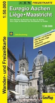 Produktbild: Euregio Aachen, Liege, Maastricht Wander- und Freizeitkarte