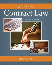 Produktbild: Frey, M: Essentials of Contract Law