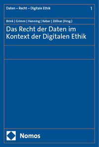 Produktbild: Das Recht der Daten im Kontext der Digitalen Ethik