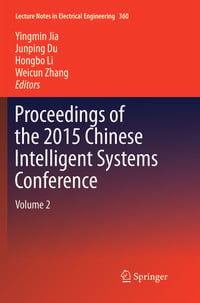 Produktbild: Proceedings of the 2015 Chinese Intelligent Systems Conference