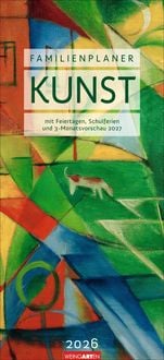 Produktbild Kunst Familienplaner 2026