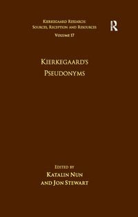 Produktbild: Volume 17: Kierkegaard's Pseudonyms