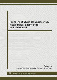 Produktbild: Frontiers of Chemical Engineering, Metallurgical Engineering and Materials II