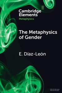 Produktbild: The Metaphysics of Gender