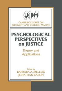 Produktbild: Psychological Perspectives on Justice