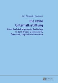 Produktbild: Die reine Unterhaltsstiftung