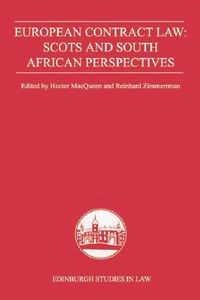 Produktbild: The European Contract Law