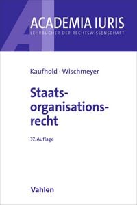 Produktbild: Staatsorganisationsrecht
