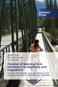 Produktbild: Transfer of learning from mechanics to electricity and magnetism