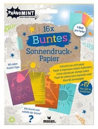 Produktbild: PhänoMINT Buntes Sonnendruckpapier VE: 12 Sets