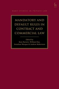 Produktbild: Mandatory and Default Rules in Contract and Commercial Law