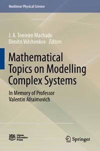 Produktbild: Mathematical Topics on Modelling Complex Systems