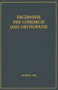 Produktbild: Ergebnisse der Chirurgie und Orthop&auml;die