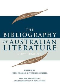 Produktbild: Bibliography of Australian Literature Supplement