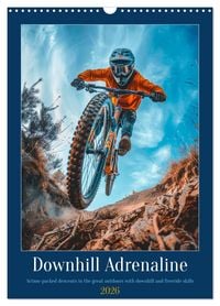 Produktbild: Downhill Adrenaline (Wall Calendar 2026 DIN A3 portrait), CALVENDO 12 Month Wall Calendar