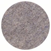 Produktbild: Bosch Accessories 2608613009 Polierfilz f&uuml;r Exzenterschleifer, weich, Klett, 128 mm, 1er-Pack 1 St.