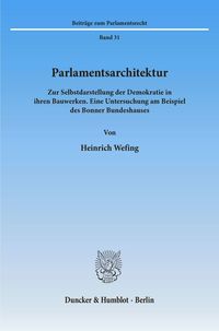 Produktbild: Parlamentsarchitektur.