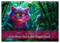 Produktbild: Alice &ndash; Eine Reise durch das Wunderland (Wandkalender 2027 DIN A4 quer), CALVENDO Monatskalender