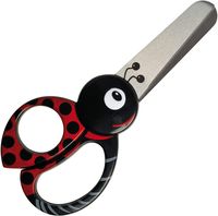 FISKARS Kinder Tierschere Marienkäfer