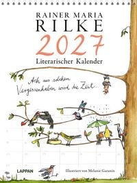 Produktbild: Rilke-Kalender 2027 &ndash; Wandkalender