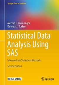 Produktbild: Statistical Data Analysis Using SAS
