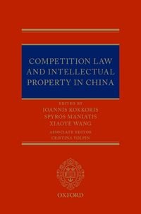 Produktbild: Competition Law and Intellectual Property in China