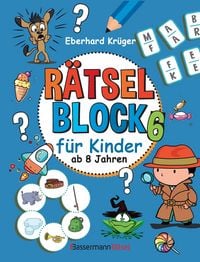 Produktbild: R&auml;tselblock 6 f&uuml;r Kinder ab 8 Jahren
