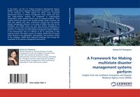 Produktbild: A Framework for Making multistate disaster management systems perform