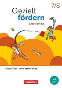 Produktbild: Gezielt f&ouml;rdern - Lern- und &Uuml;bungshefte Deutsch 2025 - 7./8. Schuljahr