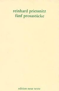 Produktbild: Werkausgabe / F&uuml;nf Prosast&uuml;cke