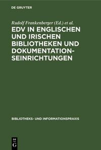 Produktbild: EDV in englischen und irischen Bibliotheken und Dokumentationseinrichtungen