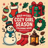 Produktbild: Bold & Easy Cozy Girl Season Coloring Book