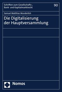 Produktbild: Die Digitalisierung der Hauptversammlung