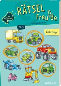 Produktbild: Achtung Achtung R&auml;tselfreu(n)de. Kindergartenkinder. Fahrzeuge