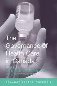 Produktbild: The Governance of Health Care in Canada
