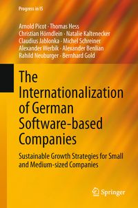 Produktbild: The Internationalization of German Software-based Companies
