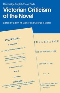 Produktbild: Victorian Criticism of the Novel