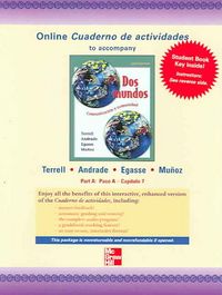 Produktbild: Quia Online Workbook/Lab Manual Part A to Accompany DOS Mundos