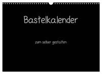 Produktbild: Bastelkalender - Schwarz (Wandkalender 2026 DIN A3 quer), CALVENDO Monatskalender