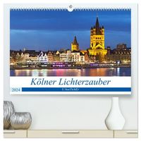 Bild vom Artikel KÖLNER LICHTERZAUBER (hochwertiger Premium Wandkalender 2024 DIN A2 quer), Kunstdruck in Hochglanz vom Autor U. boeTtchEr