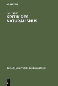 Produktbild: Kritik des Naturalismus