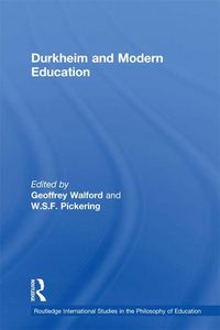Produktbild: Durkheim and Modern Education