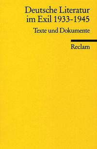Produktbild: Deutsche Literatur im Exil 1933-1945