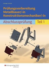 Produktbild: Pr&uuml;fungsvorbereitung Metallbauer/-in Konstruktionsmechaniker/-in