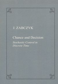 Produktbild: Chance and decision. Stochastic control in discrete time