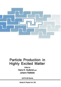 Produktbild: Particle Production in Highly Excited Matter