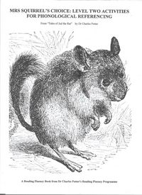 Produktbild: Mrs Squirrel's Choice: Level Two Activities for Phonological Referencing
