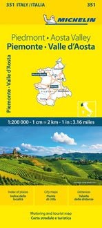 Produktbild: Michelin Piemont, Aostatal